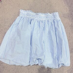 Crewcuts Blue Striped Skirt for Kids